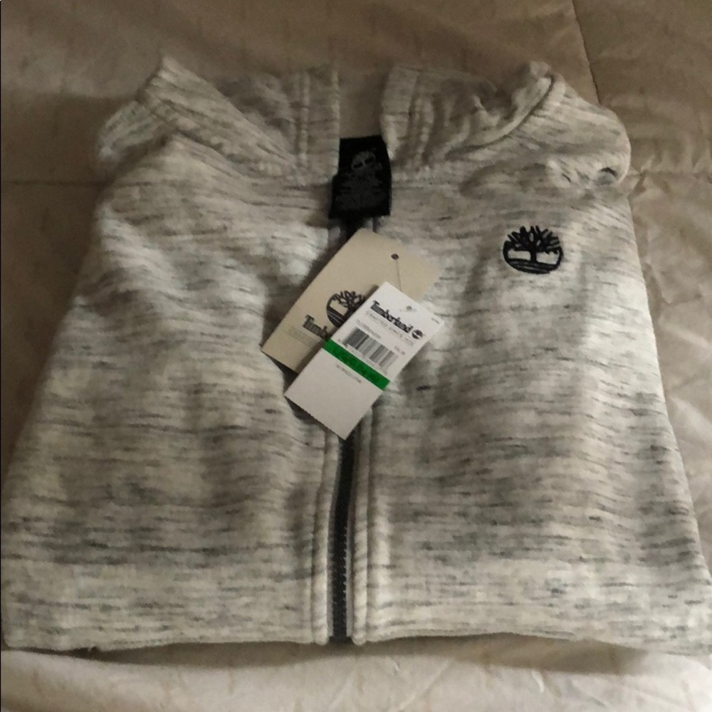 Zip up hoodie timberland brand new with tags